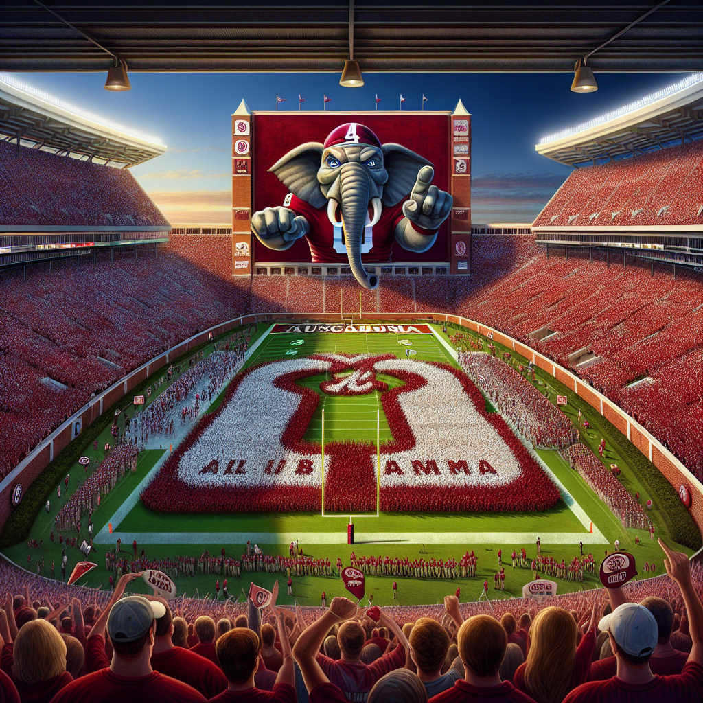 Bryant–Denny Stadium in Tuscaloosa, Alabama: A Historic Hub for Crimson Tide Football, Unforgettable Game-Day Thrills, and Die-Hard College Sports Passion