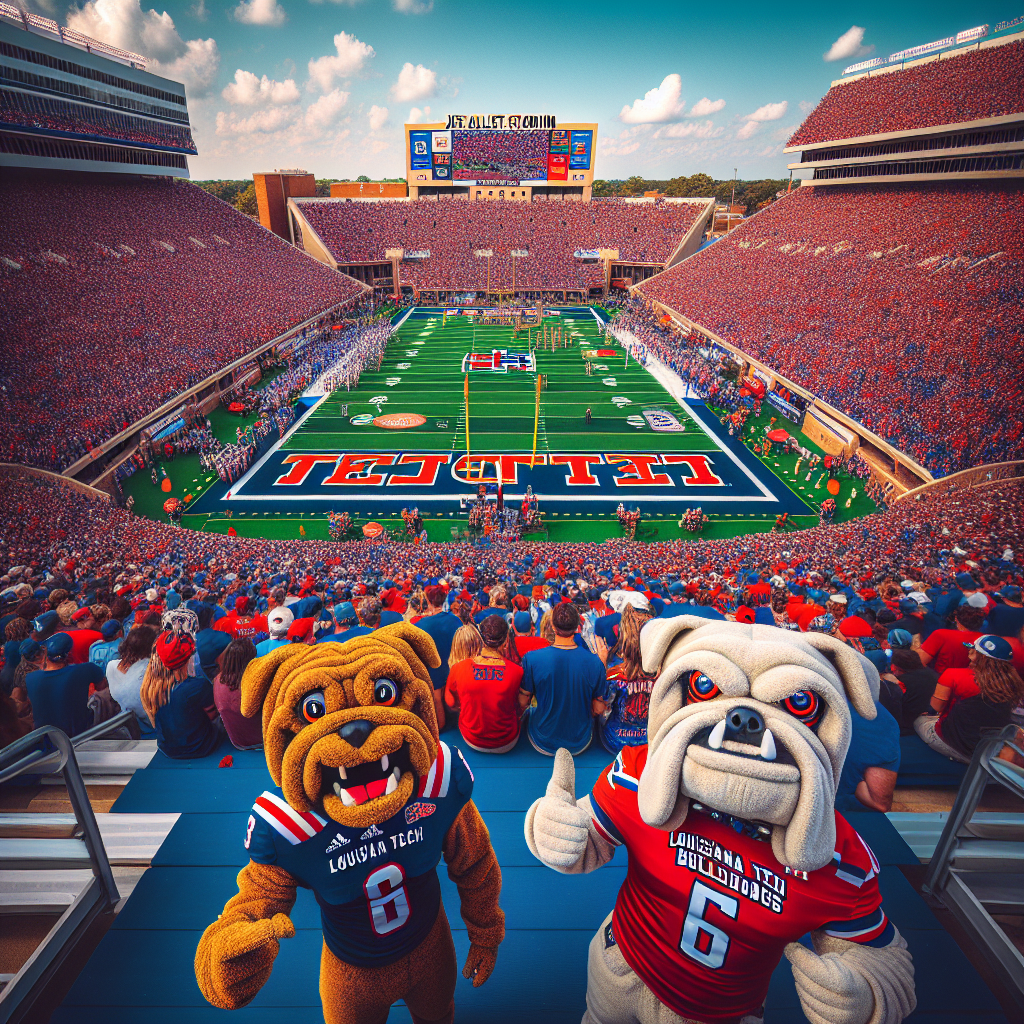 “Joe Aillet Stadium in Ruston, Louisiana: Iconic Game Day Atmosphere, Hidden Tailgating Gems, and Thrilling Louisiana Tech Bulldogs Action”