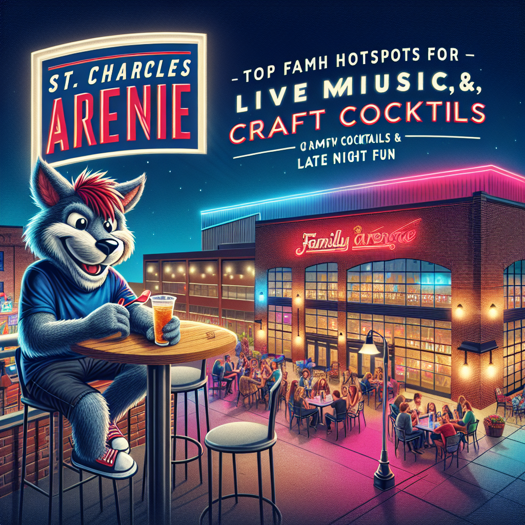 **Bars and Nightlife near Family Arena in St. Charles, Missouri: Top Hotspots for Live Music, Craft Cocktails & Vibrant Late-Night Fun**